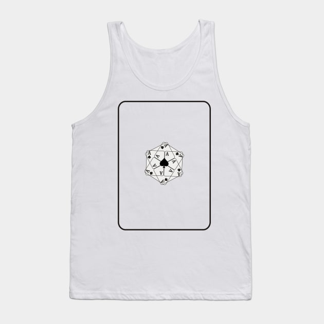 Ace of Spades Tank Top by Toozidi T Shirts